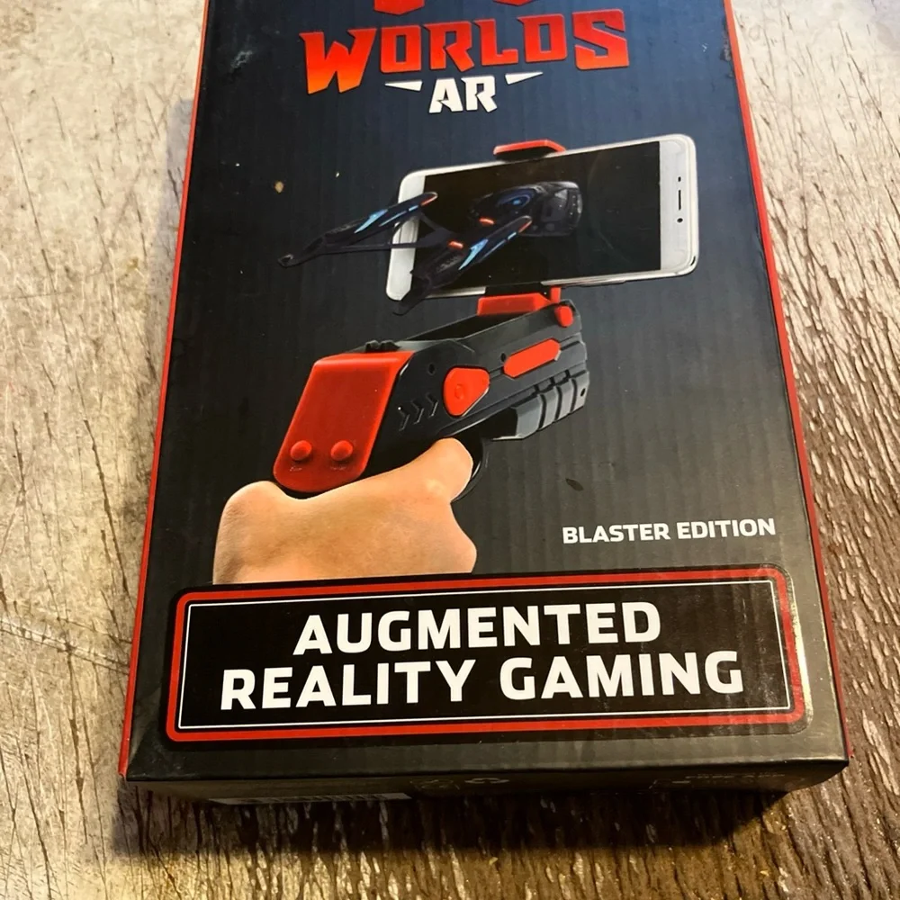 VR AR Blaster Controller - Red and Black